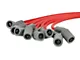MSD Super Conductor Spark Plug Wire Set; Red (10-14 6.2L F-150 Raptor)