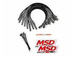 MSD Super Conductor 8.5mm Spark Plug Wires; Black (11-15 6.2L F-250 Super Duty)