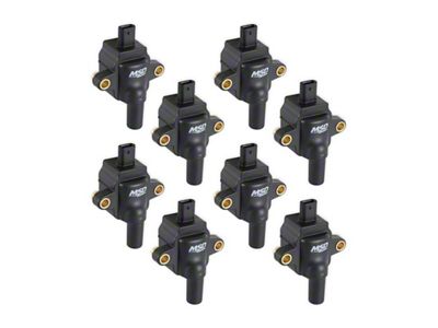 MSD Blaster Series Ignition Coils; Black (20-25 7.3L F-350 Super Duty)