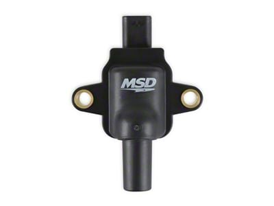 MSD Blaster Series Igniton Coil; Black (20-24 7.3L F-350 Super Duty)