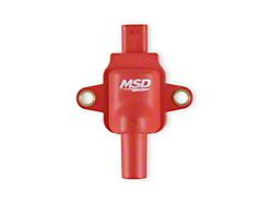 MSD Blaster Series Igniton Coil; Red (20-26 7.3L F-350 Super Duty)