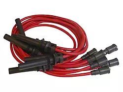 MSD Super Conductor Spark Plug Wire Set; Red (03-06 5.7L RAM 1500)