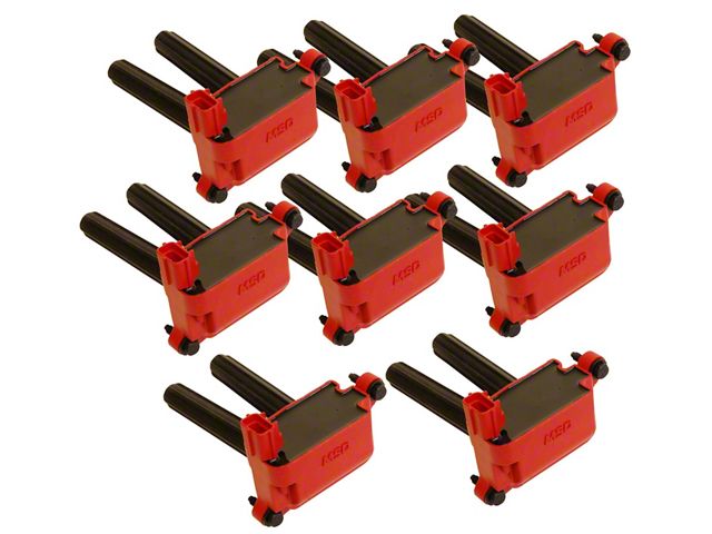 MSD Blaster Coil Packs; Red (11-24 5.7L, 6.4L RAM 3500)