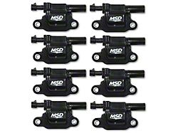 MSD Blaster Series Ignition Coils; Black (14-25 V8 Sierra 1500)
