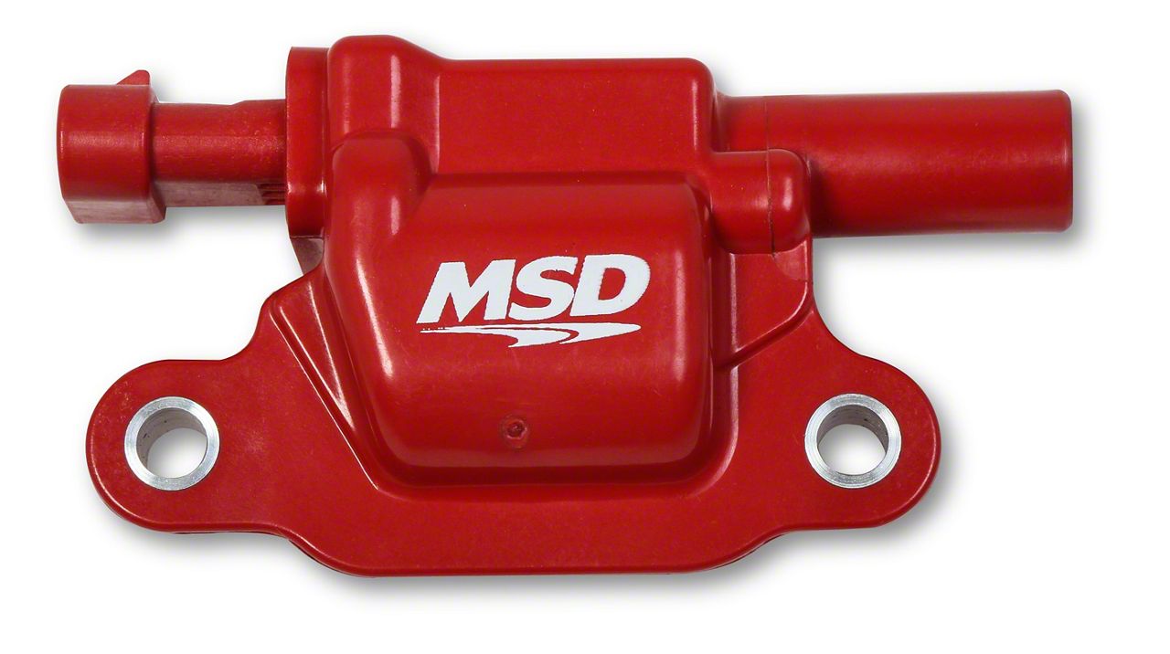 MSD Sierra 1500 Blaster Series Ignition Coils; Red 82668 (14