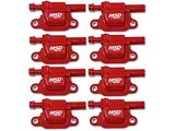 MSD Blaster Series Ignition Coils; Red (14-26 V8 Sierra 1500)