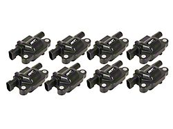 MSD Street Fire Ignition Coils; Black (07-15 V8 Sierra 1500)