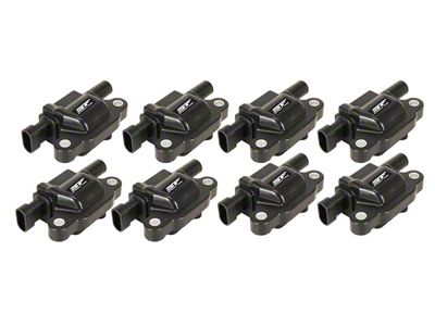 MSD Street Fire Ignition Coils; Black (07-15 V8 Sierra 1500)