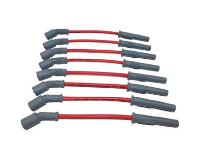 MSD Super Conductor Spark Plug Wire Set; Red (99-05 V8 Sierra 1500)