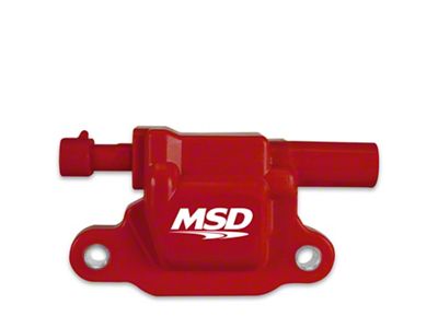 MSD Blaster Coil Pack; Red (07-16 6.0L Sierra 2500 HD)