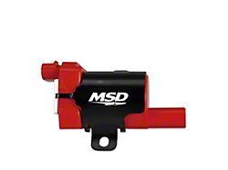 MSD Blaster Series Ignition Coil; Red (99-06 V8 Silverado 1500)