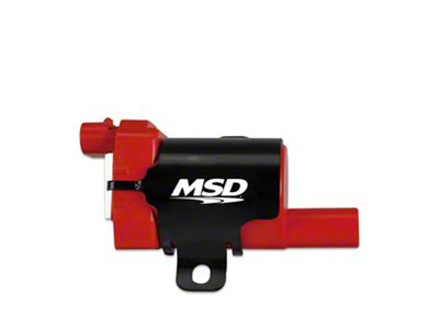 MSD Blaster Series Ignition Coil; Red (99-06 V8 Silverado 1500)