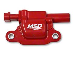 MSD Blaster Coil Pack; Red (14-18 Silverado 1500)