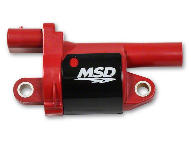 MSD Blaster Coil Pack; Red (14-18 Silverado 1500)