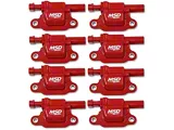 MSD Blaster Coil Packs; Red (14-26 V8 Silverado 1500)