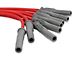 MSD Super Conductor Spark Plug Wire Set; Red (11-15 6.2L F-250 Super Duty)