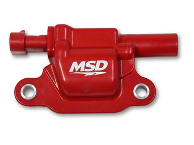 MSD Blaster Coil Pack; Red (15-20 Tahoe)