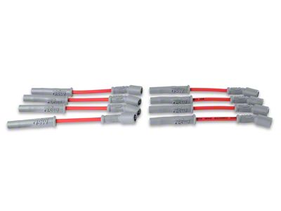 MSD Super Conductor 8.5mm Spark Plug Wires; Red (15-24 V8 Tahoe)