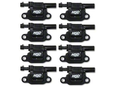 MSD Blaster Coil Packs; Black (15-20 Yukon)