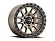 MVX Offroad VX12 Matte Bronze with Matte Black Lip 6-Lug Wheel; 18x9; -12mm Offset (15-20 Tahoe)