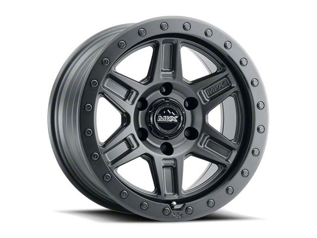 MVX Offroad VX61 Matte Black 6-Lug Wheel; 18x9; -12mm Offset (15-20 Tahoe)