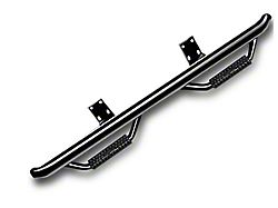 N-Fab Cab Length Nerf Side Step Bars; Gloss Black (19-26 Sierra 1500 Crew Cab)