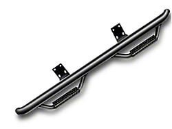 Realtruck N-Fab Cab Length Nerf Side Step Bars; Textured Black (19-26 Sierra 1500 Crew Cab)