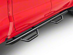 N-Fab Cab Length Nerf Side Step Bars; Textured Black (19-26 Silverado 1500 Crew Cab)