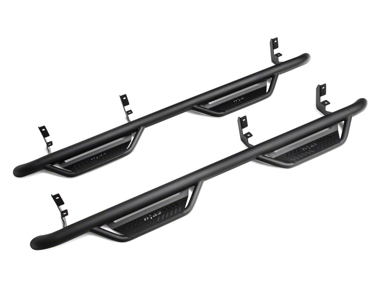 N-Fab Silverado 1500 Cab Length Podium Nerf Side Step Bars