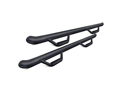 N-Fab Cab Length Nerf Side Step Bars; Textured Black (15-22 Colorado Extended Cab)