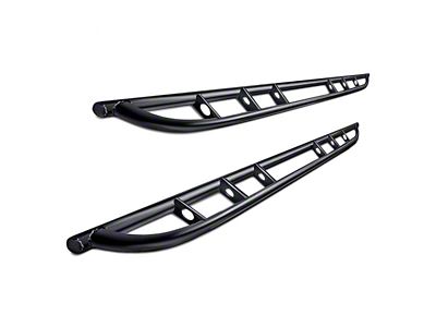N-Fab Cab Length RKR Side Rails; Textured Black (15-22 Colorado Crew Cab)
