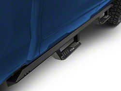 N-Fab EpYx Cab Length Nerf Side Step Bars; Textured Black (07-18 Silverado 1500 Crew Cab)