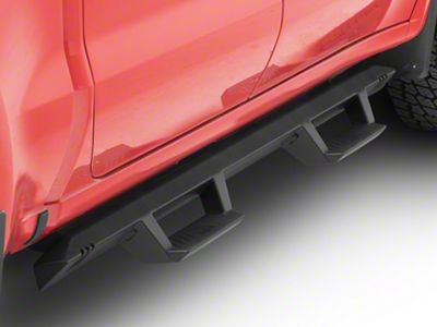 N-Fab EpYx Cab Length Nerf Side Step Bars; Textured Black (19-25 Silverado 1500 Crew Cab)