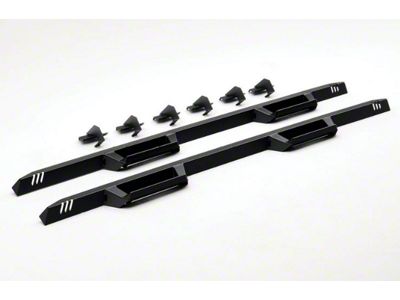 N-Fab EpYx Cab Length Nerf Side Step Bars; Textured Black (09-18 RAM 1500 Crew Cab)