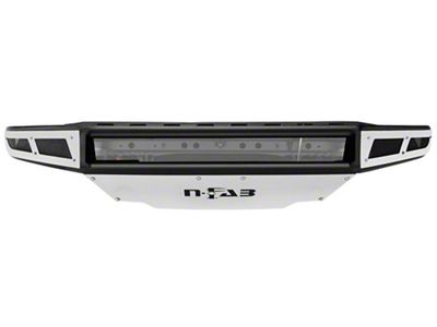 N-Fab M-RDS Pre-Runner Front Radius Bumper; Textured Black (17-22 F-350 Super Duty)