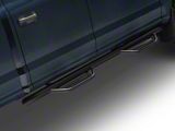 N-Fab Cab Length Podium Nerf Side Step Bars; Textured Black (17-26 F-350 Super Duty SuperCrew)