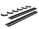 N-Fab Growler Fleet Sure Grip Running Boards; Textured Black (07-18 Silverado 1500 Extended/Double Cab)