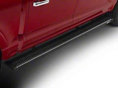 N-Fab Growler Fleet Sure Grip Running Boards; Textured Black (15-25 F-150 SuperCrew)