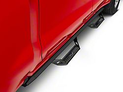 N-Fab Predator Pro Nerf Side Step Bars; Textured Black (19-26 Silverado 1500 Crew Cab)