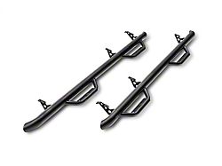 N-Fab Cab Length Nerf Side Step Bars; Textured Black (97-01 RAM 1500 Club Cab)