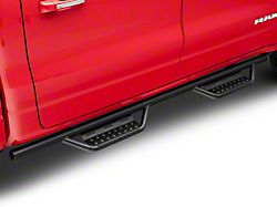 N-Fab Cab Length RS Nerf Side Step Bars; Textured Black (19-24 RAM 1500 Crew Cab)