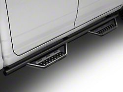 N-Fab Cab Length RS Nerf Side Step Bars; Textured Black (09-18 RAM 1500 Crew Cab)