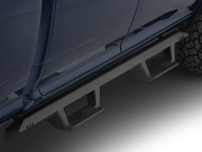 N-Fab EpYx Cab Length Nerf Side Step Bars; Textured Black (19-24 RAM 3500 Crew Cab)