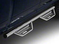 N-Fab Cab Length Podium Nerf Side Step Bars; Polished Stainless (19-26 RAM 3500 Crew Cab)
