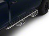 N-Fab Cab Length Podium Nerf Side Step Bars; Polished Stainless (10-18 RAM 3500 Crew Cab)