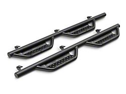 N-Fab Cab Length RS Nerf Side Step Bars; Textured Black (19-25 Ranger SuperCrew)