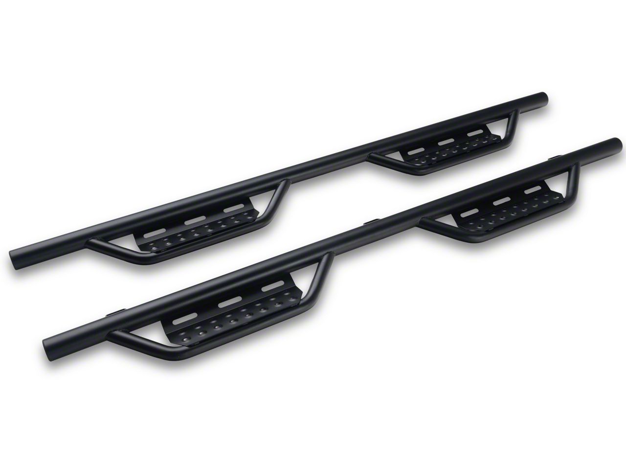 N-Fab Ranger Cab Length RS Nerf Side Step Bars; Textured Black