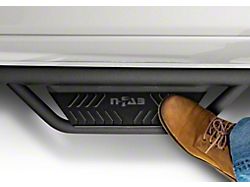 N-Fab Cab Length Podium Nerf Side Step Bars; Textured Black (19-26 Ranger SuperCrew)