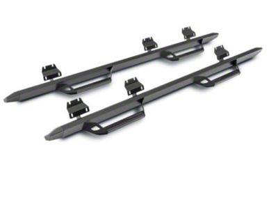 N-Fab Predator Pro Nerf Side Step Bars; Textured Black (19-24 Ranger SuperCrew)