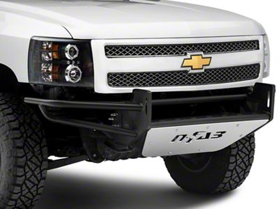 N-Fab R.S.P. Pre-Runner Front Bumper for Dual 38-Inch Rigid LED Lights; Textured Black (07-13 Silverado 1500)